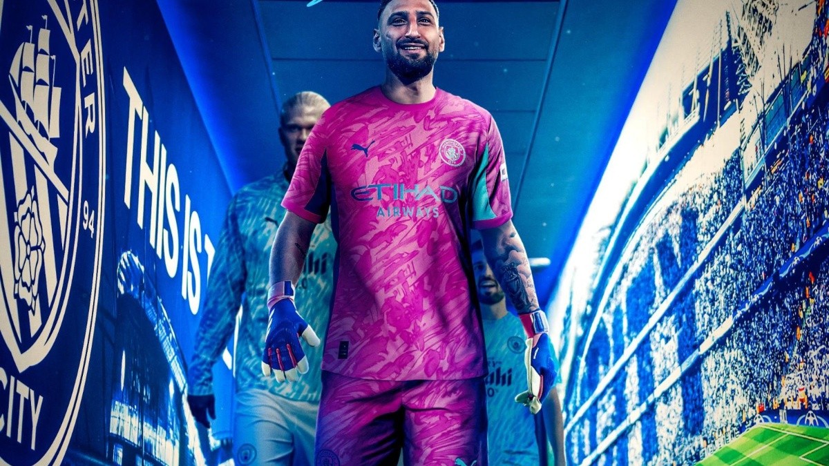 Gianluigi Donnarumma es nuevo portero del Manchester City (Foto: Manchester City)