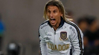 Sebastián Beccacece, director técnico de Ecuador. (FEF)