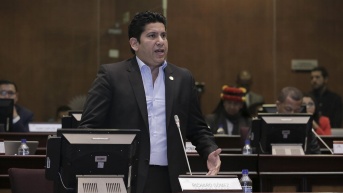 Richard Gómez es dirigente sindical. (Flickr de la Asamblea Nacional)