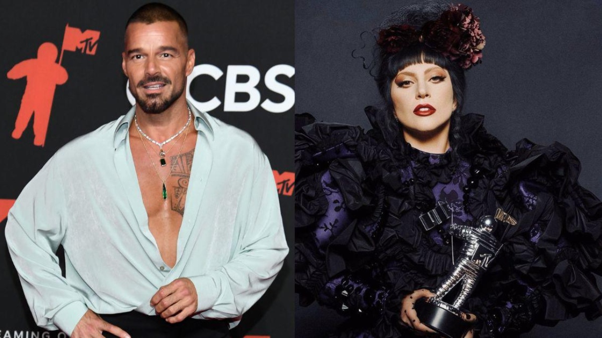 Lady Gaga y Ricky Martin fueron lo más destacado de la noche de los VMAs. (RRSS)