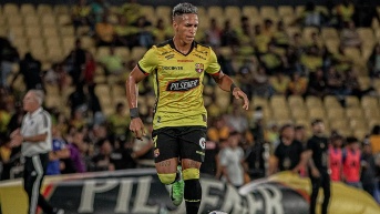 Archivo Jandry Gómez partido. (Barcelona SC)
