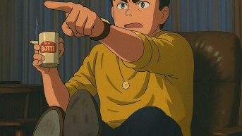 Fotografía de Leonardo DiCaprio al estilo de Studio Ghibli. (Internet)