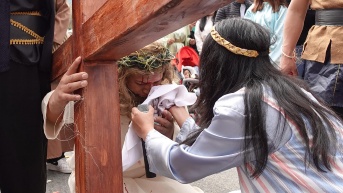 Imagen referencial del Vía Crusis (API)