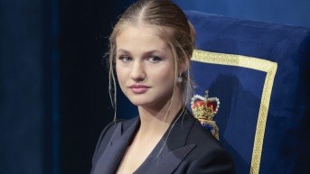 Princesa Leonor en el Parlamento de España. (RRSS)