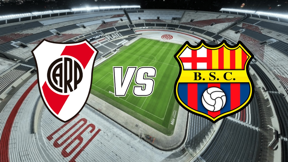 Archivo River Plate vs. Barcelona SC. (Composición)