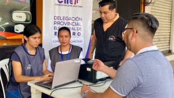 Elecciones presidenciales. (CNE)