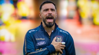 Hernán Galíndez, portero de la selección de Ecuador. (Archivo)