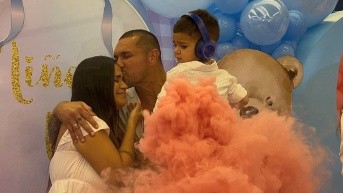 Melaniea Gallegos, José Urrutia y Efraín Urrutia en una imagen de archivo. (Redes Sociales)