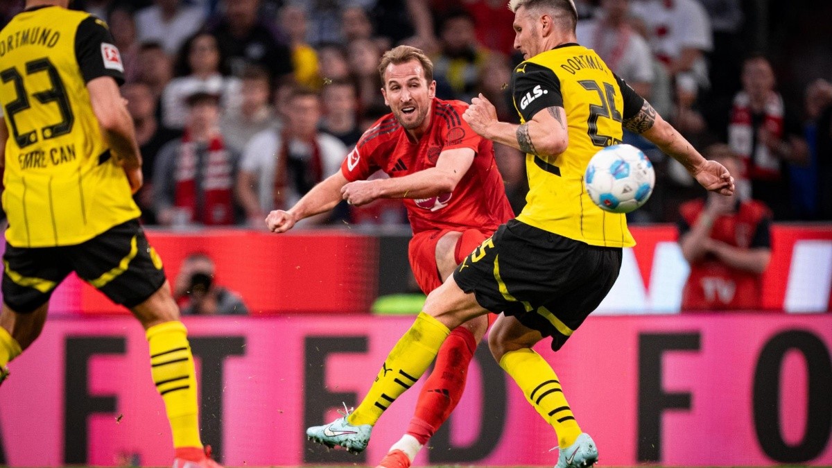 El Munich y el Dortmund igualaron 2-2 en la Bundesliga. (Redes sociales)