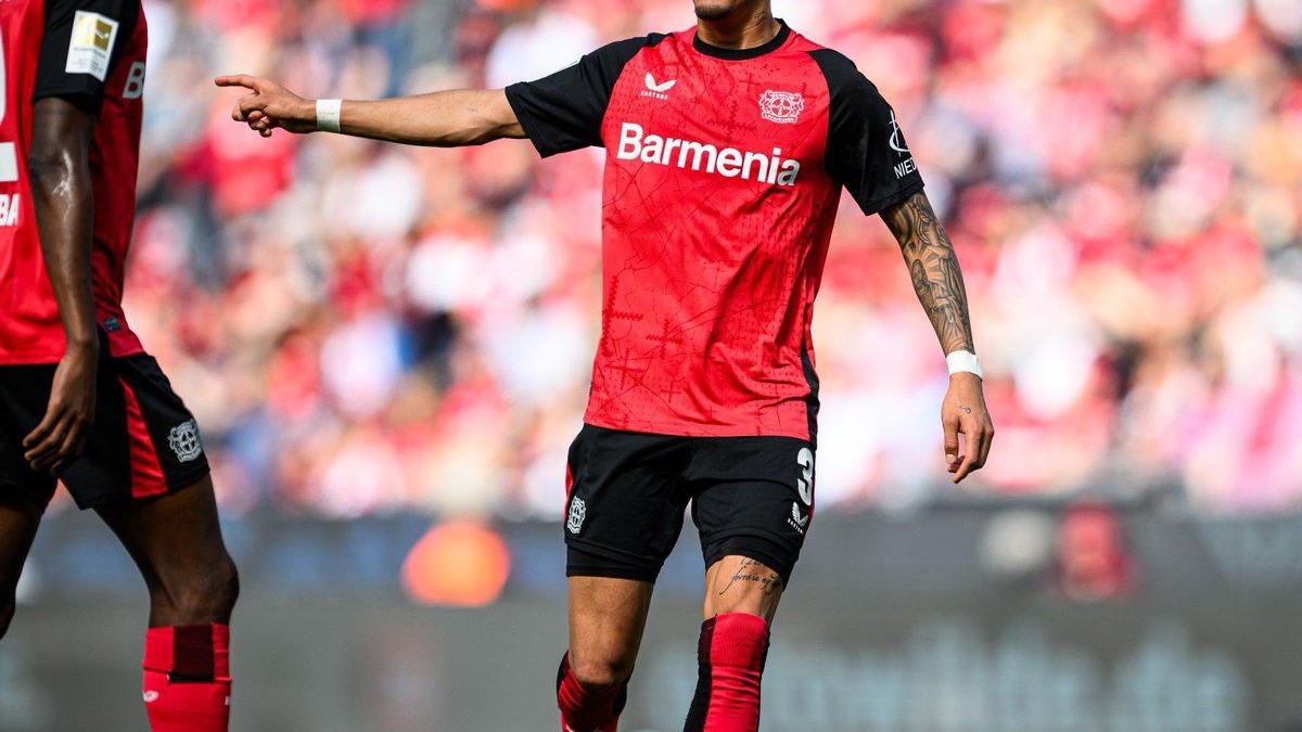 Piero Hincapié fue titular en el empate del Bayer Leverkusen. (Redes sociales)