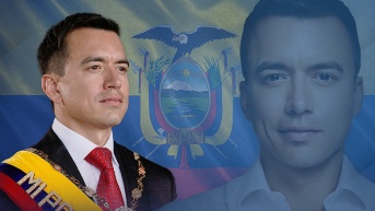 Daniel Noboa comandará Carondelet durante el periodo 2025-2029. (ECUAVISA)