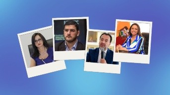 Marcela Aguiñaga, Aquiles Álvarez, Pabel Muñoz, Paola Pabón. (Composición)