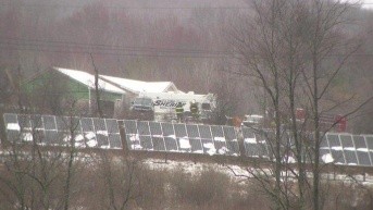 Avioneta se estrella en Copake, Nueva York. (Redes Sociales)