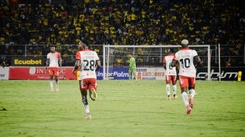 Felipe Caicedo anota su primer gol con Barcelona SC en la LigaPro Ecuabet conectada por Xtrim. (API)