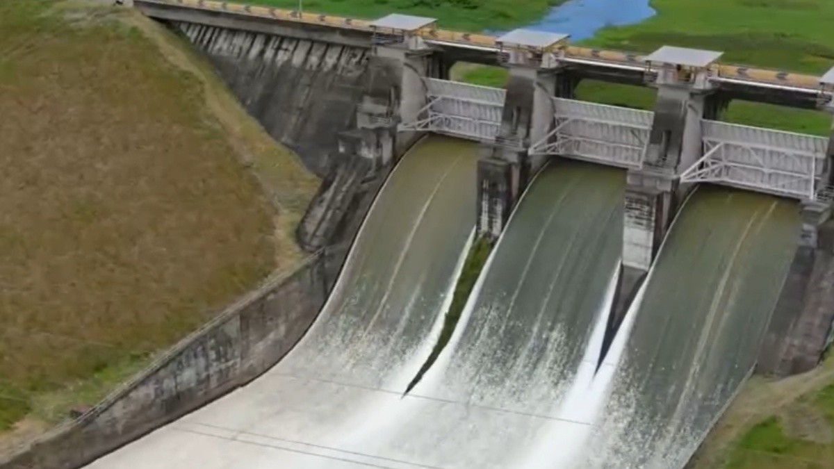 Caudal río Daule (archivo)