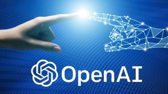 Fotografía del logo de OpenAI, dueño de la inteligencia artificial ChatGPT. (Nicole Kim)