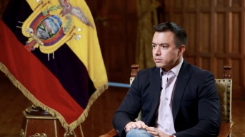 Daniel Noboa en una fotografía de archivo. (Flickr Presidencia)