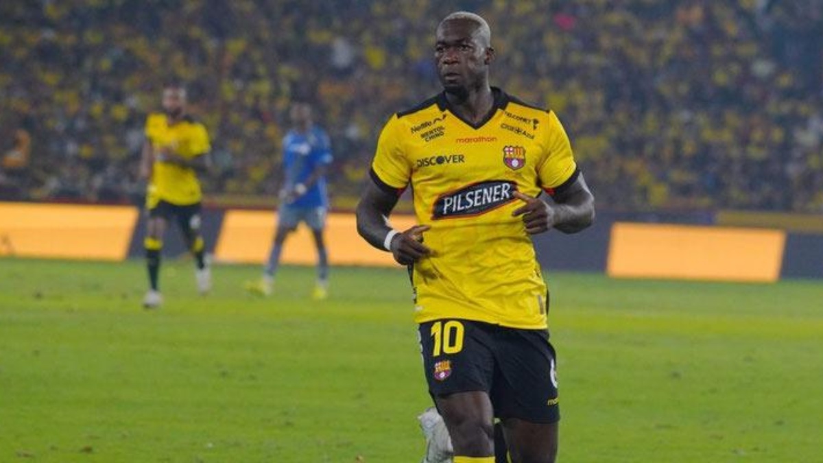 Felipe Caicedo, delantero de Barcelona SC. (BSC)