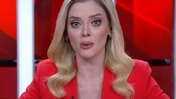 Meltem Bozbeyoğlu vivió el terremoto en una transmisión en vivo. (CNN)