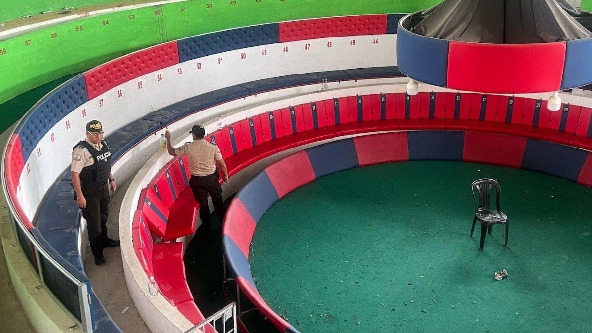 Cuatro personas fueron procesadas por la masacre ocurrida en una gallera del cantón El Carmen. (Cortesía)