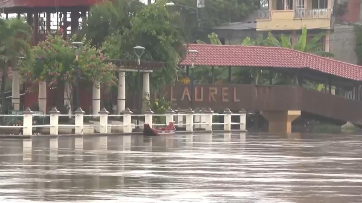 Inundación en Laurel (archivo)