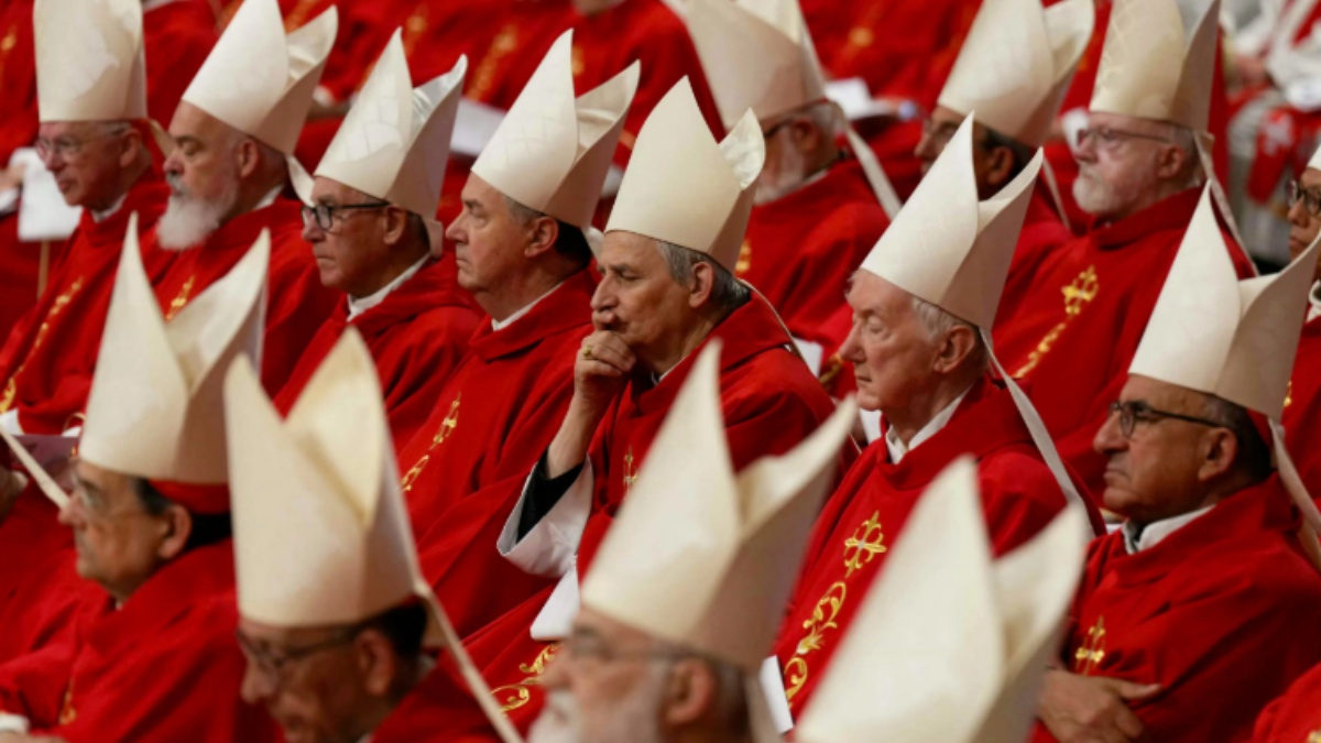 Cardenales de la iglesia Católica (AFP)