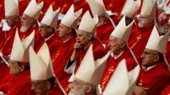 Cardenales de la iglesia Católica (AFP)