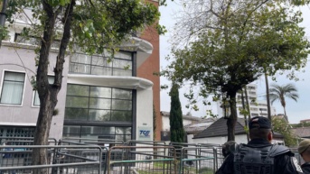 Edificio del Tribunal Contencioso Electoral (TCE) ubicado en el norte de Quito. (Juan Pinchao/ECUAVISA)
