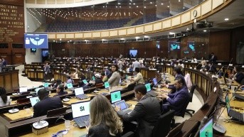 Imagen referencial del Pleno del Órgano Legislativo en Quito. (Flickr de la Asamblea Nacional)