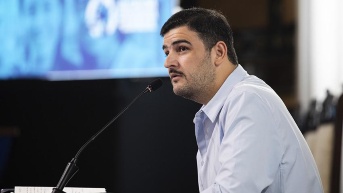 Imagen de archivo del alcalde de Guayaquil, Aquiles Álvarez. (Municipio de Guayaquil)