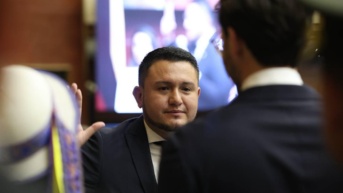 Samuel Célleri llegó a la Asamblea Nacional auspiciado por el PSC. (Asamblea Nacional)