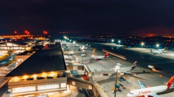 Vista panorámica del Aeropuerto Mariscal Sucre de Quito. (Quiport)