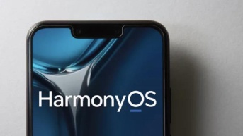Imagen referencial de Harmony OS en un celular Huawei con fondo blanco (Fuente: Web)