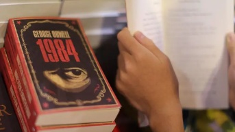 La ficción de George Orwell, publicada en 1949, se basó en hechos reales. (BBC)