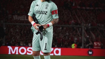 Hernán Galíndez llevó a Huracán a la final de la Liga de Argentina. (Redes sociales)