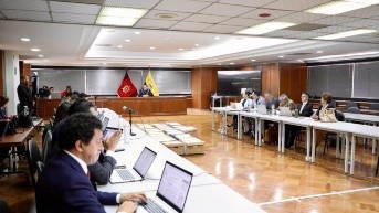 Audiencia preparatoria de juicio en el caso Pantalla este martes 27 de mayo del 2025. (Fiscalía)
