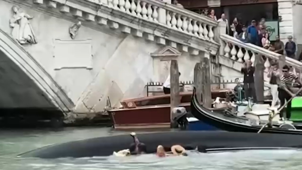 Accidente en Venecia (Internet)
