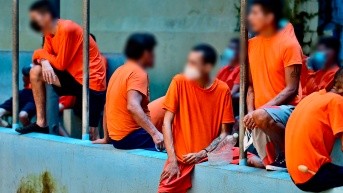 533 presos tienen tuberculosis en la Penitenciaría del Litoral, según informe. (AFP)