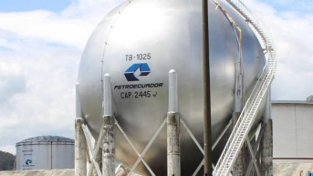 Imagen referencial de las instalaciones de Petroecuador. (Cortesía de Petroecuador)