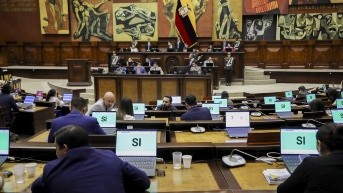 La sesión número 5 del Pleno en la que se trató el caso de la exasambleísta Esther Cuesta. (Flickr de la Asamblea Nacional)