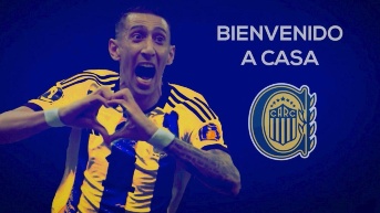 Ángel Di María, nuevo jugador de Rosario Central. (Rosario Central)