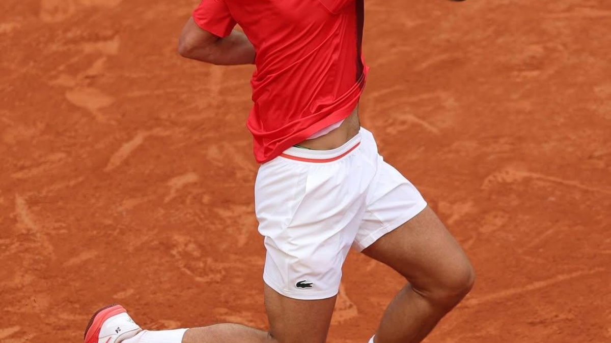 Novak Djokovic venció a Corentin Moutet por la segunda ronda de Roland Garros (Foto: Internet)