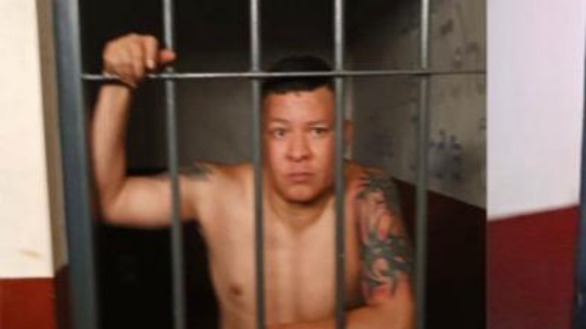 Foto de alias Gordo Mendoza, recluido en el complejo carcelario de Guayaquil. (Archivo)