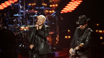 Annie Lennox y Dave Stewart