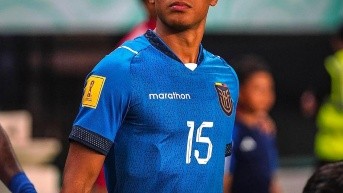Juan Sebastián Rodríguez en un partido con la selección de Ecuador (Foto: Internet)