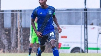 Diogo Bagüí en un partido con las divisiones formativas de Emelec (Foto: Emelec)
