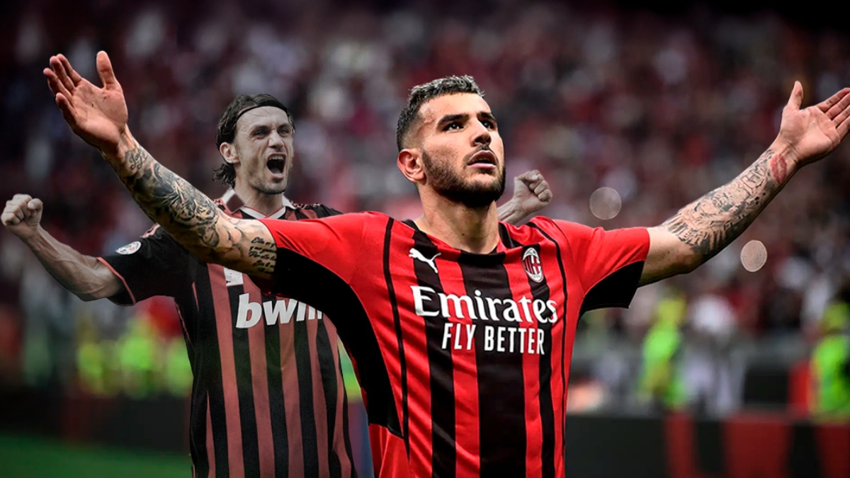 Theo Hernández, el defensa con más goles en la historia del AC Milan. (Archivo)