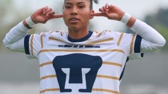 Nayely Bolaños registra dos goles en dos partidos con el Pumas Femenil. (Pumas Femenil)