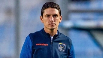 Miguel Bravo, director técnico de Ecuador sub 20. (FEF)