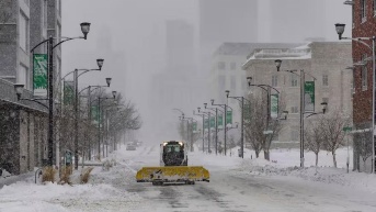 Varias partes del norte de EE. UU. sufrirán nevadas estos días (AFP)